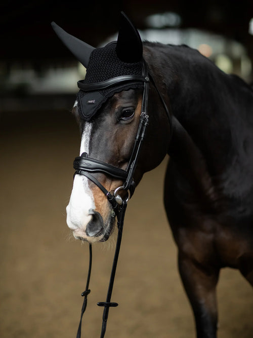 Equestrian Stockholm Soundless Ear Bonnet Black Silver