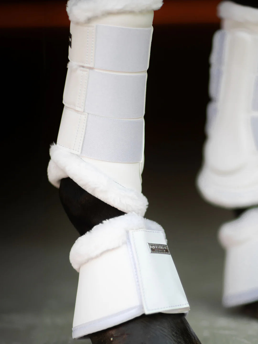 Equestrian Stockholm bootsit White Silver